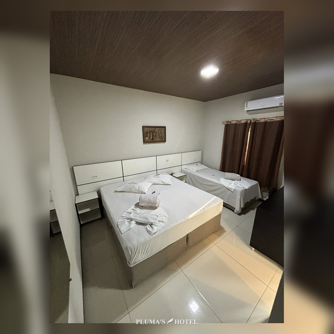 Ambiente do Pluma's Hotel